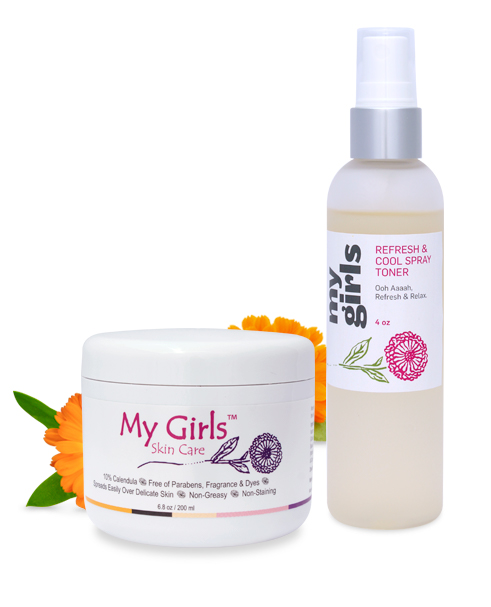 My Girls Skin Care Radiation Burn Care & Cooling Calendula Spray