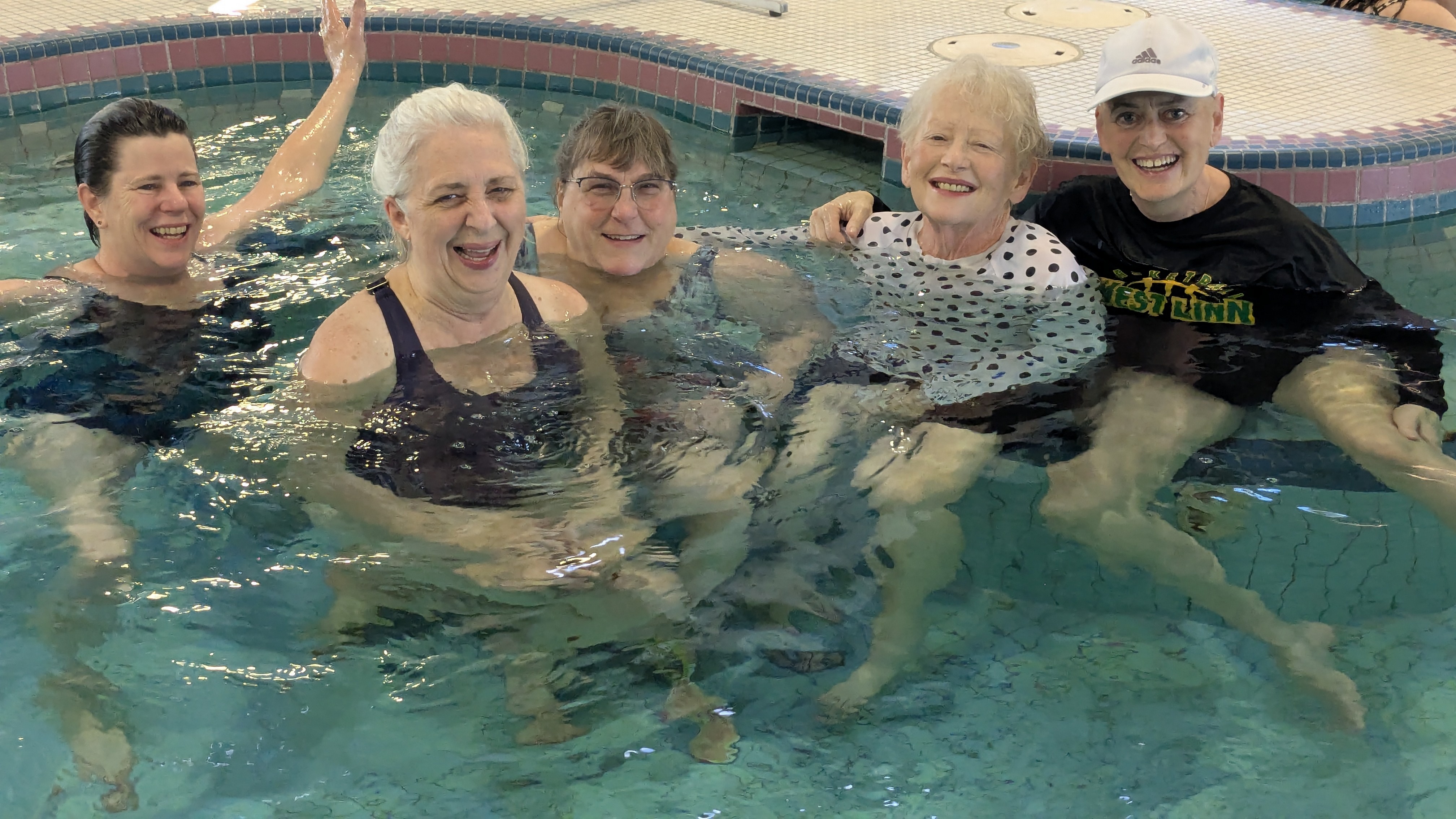 Whirlpool post water aerobic workout